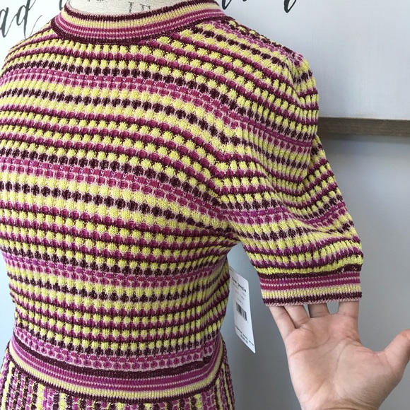 NWT Free People Into You Knit Mini Dress D1 - Picture 4 of 7